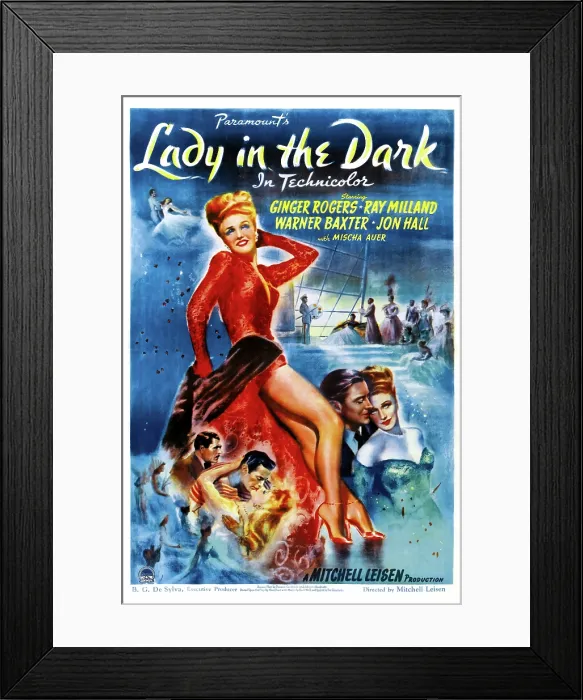 Framed Print : LADY IN THE DARK, Ginger Rogers, 1944 Framed Print : LADY IN THE DARK, Ginger Rogers, 1944