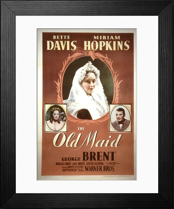 Framed Print : THE OLD MAID, Miriam Hopkins, Bette Davis, George Brent, 1939 Framed Print : THE OLD MAID, Miriam Hopkins, Bette Davis, George Brent, 1939