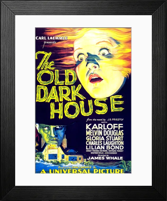 Framed Print : THE OLD DARK HOUSE, Gloria Stuart, 1932