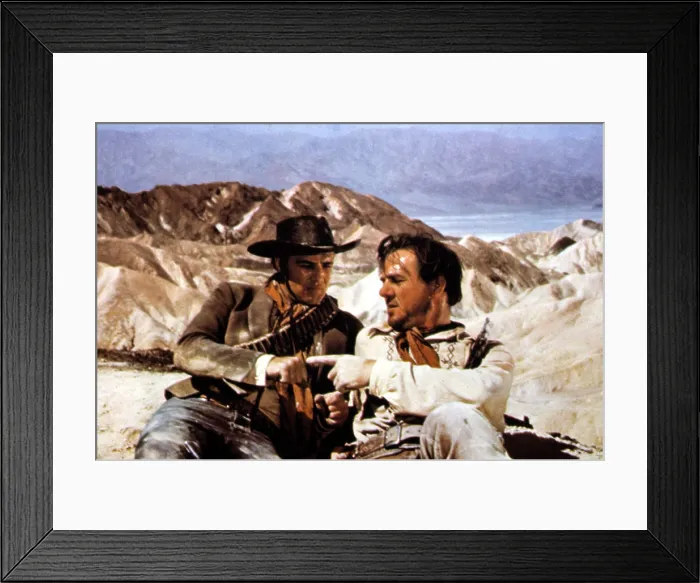 Framed Print : ONE-EYED JACKS, Marlon Brando, Karl Malden, 1961 Framed Print : ONE-EYED JACKS, Marlon Brando, Karl Malden, 1961