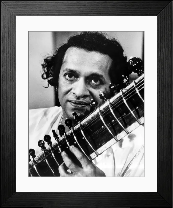 Framed Print : Ravi Shankar, musician, composer, performer and scholar, portrait, 1960s. Courtesy: CSU Archives / Everett Collection Framed Print : Ravi Shankar, musician, composer, performer and scholar, portrait, 1960s. Courtesy: CSU Archives / Everett Collection