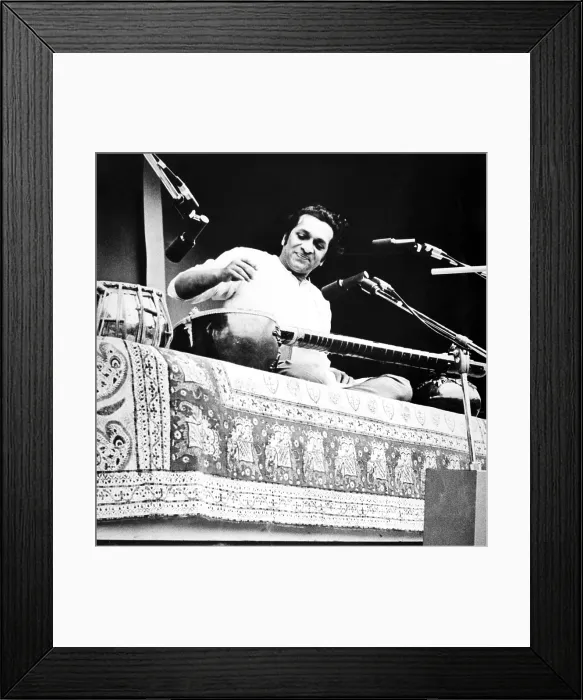 Framed Print : Ravi Shankar, musician, composer, performer and scholar, portrait, 1960s. Courtesy: CSU Archives / Everett Collection Framed Print : Ravi Shankar, musician, composer, performer and scholar, portrait, 1960s. Courtesy: CSU Archives / Everett Collection