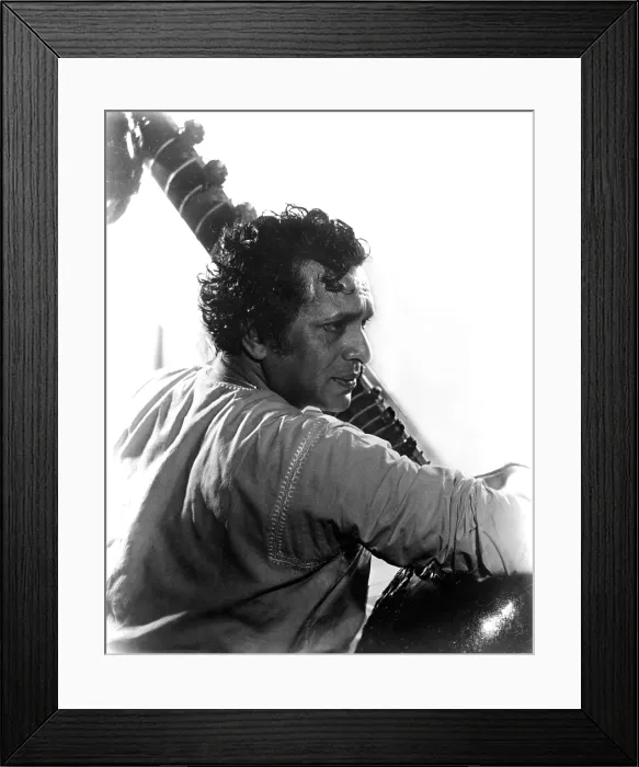 Framed Print : Ravi Shankar, musician, composer, performer and scholar, portrait, 1960s. Courtesy: CSU Archives / Everett Collection Framed Print : Ravi Shankar, musician, composer, performer and scholar, portrait, 1960s. Courtesy: CSU Archives / Everett Collection