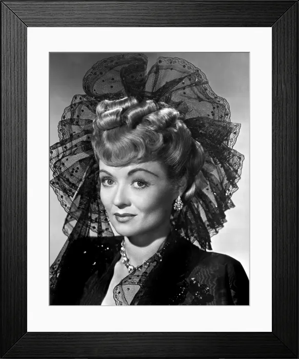 Framed Print : Constance Bennett, circa 1940s