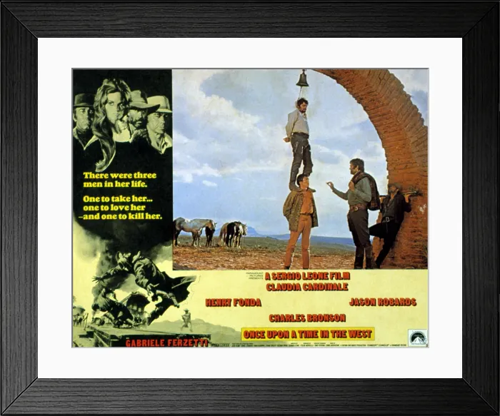 Framed Print : ONCE UPON A TIME IN THE WEST, Henry Fonda, 1968 Framed Print : ONCE UPON A TIME IN THE WEST, Henry Fonda, 1968