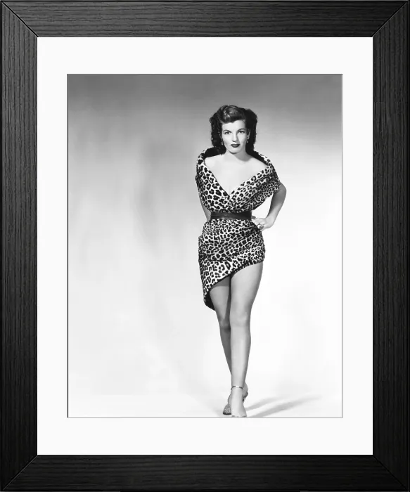 Framed Print : Corinne Calvet, ca. 1951