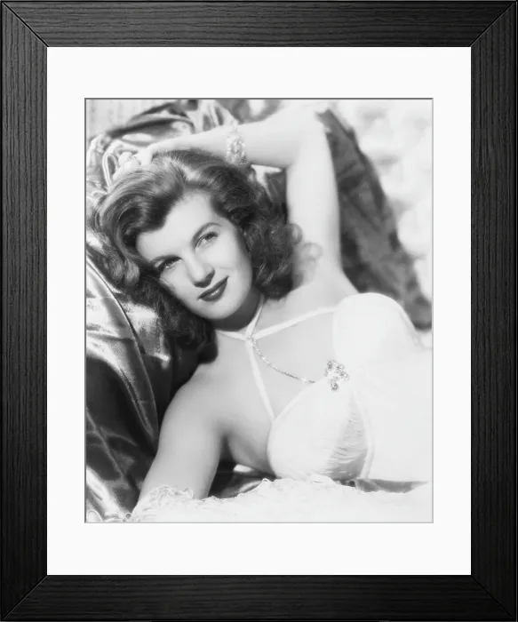 Framed Print : Corinne Calvet, 1950