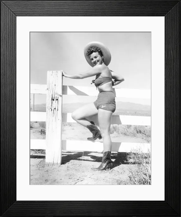 Framed Print : Coleen Gray, 1950