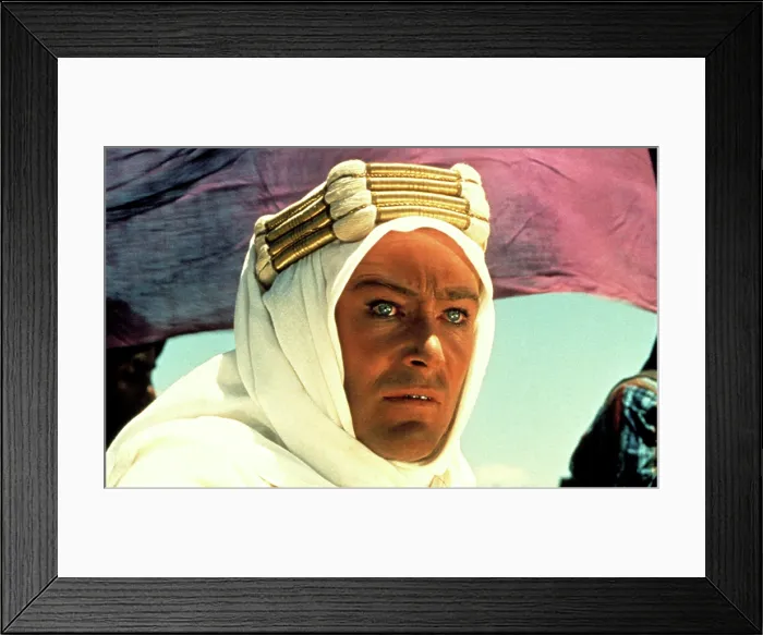 Framed Print : LAWRENCE OF ARABIA, Peter O'Toole, 1962
