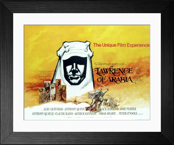 Framed Print : LAWRENCE OF ARABIA, 1962