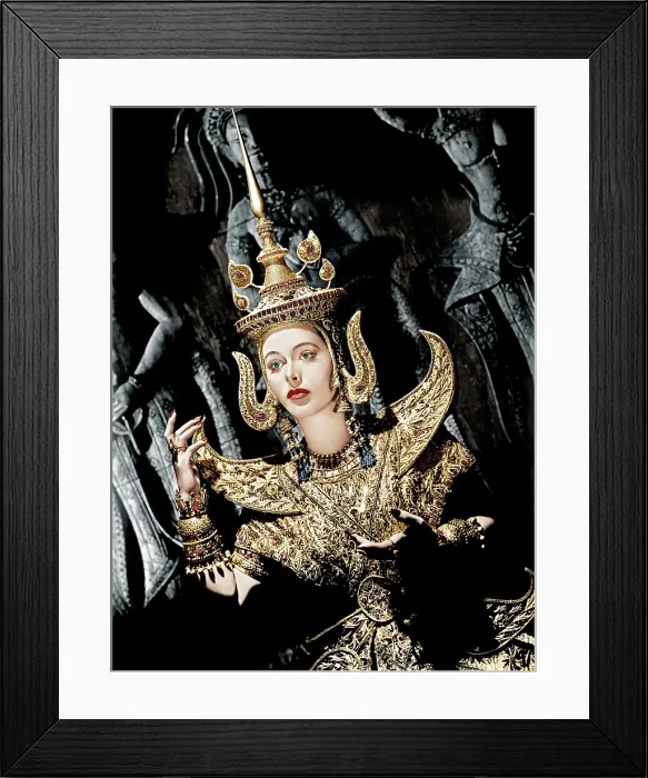 Framed Print : LADY OF THE TROPICS, Hedy Lamarr wearing Balinese dancer's costume, 1939
