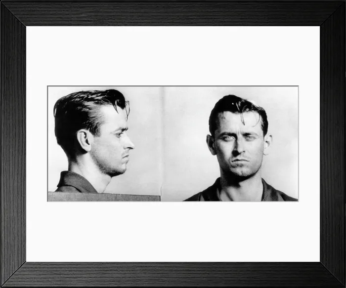 Framed Print : James Earl Ray (1928-1998), future assassin of Dr. Martin Luther King Jr. arrested for armed robbery, 1952. Courtesy: CSU Archives / Everett Collection