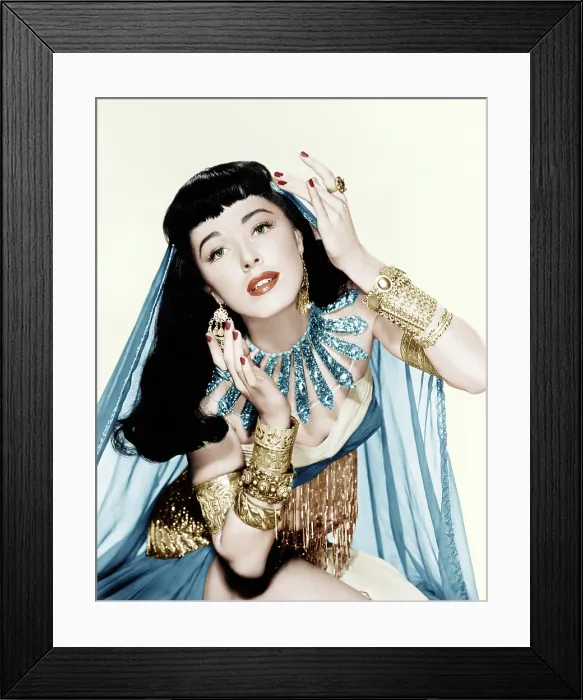 Framed Print : VALLEY OF THE KINGS, Eleanor Parker, 1954