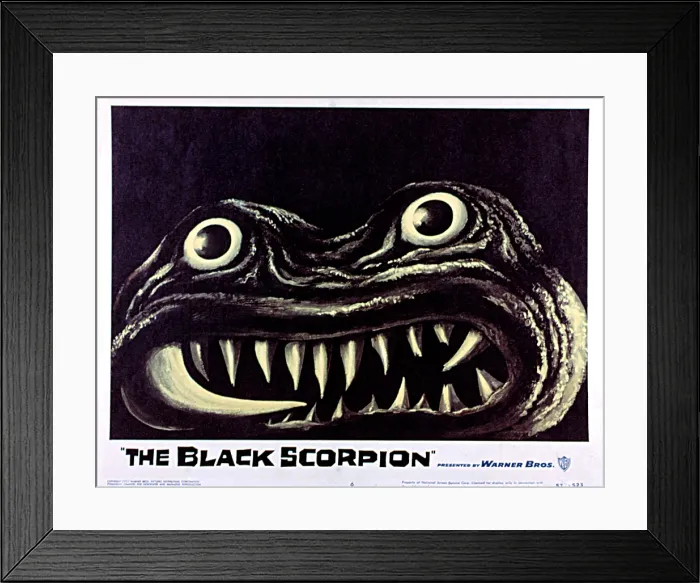 Framed Print : THE BLACK SCORPION, 1957 Framed Print : THE BLACK SCORPION, 1957