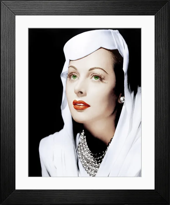 Framed Print : LADY OF THE TROPICS, Hedy Lamarr, in a hat by Adrian, 1939 Framed Print : LADY OF THE TROPICS, Hedy Lamarr, in a hat by Adrian, 1939