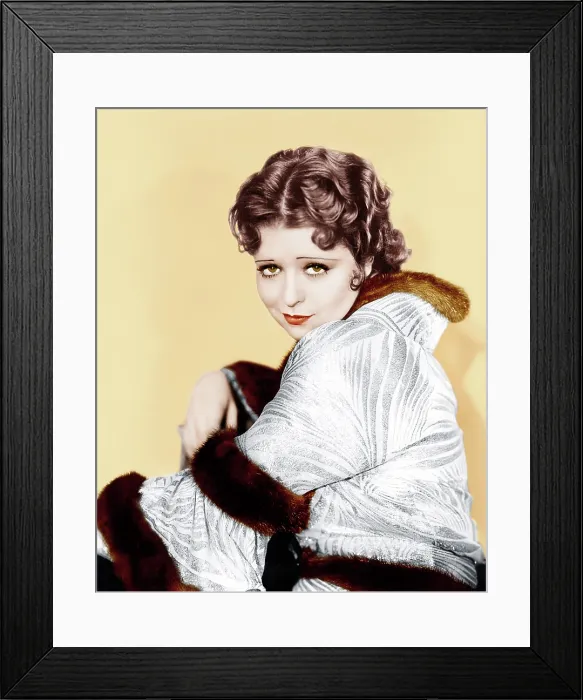 Framed Print : Clara Bow, 1933