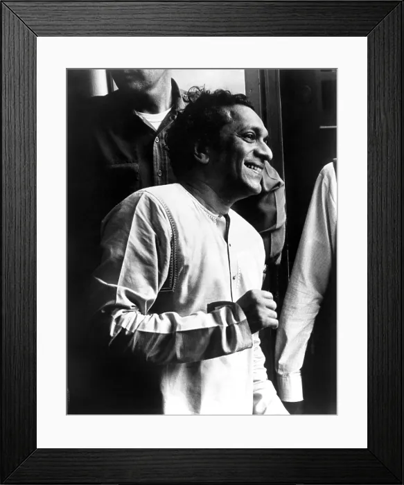 Framed Print : Ravi Shankar, musician, composer, performer and scholar, portrait, 1960s. Courtesy: CSU Archives / Everett Collection Framed Print : Ravi Shankar, musician, composer, performer and scholar, portrait, 1960s. Courtesy: CSU Archives / Everett Collection