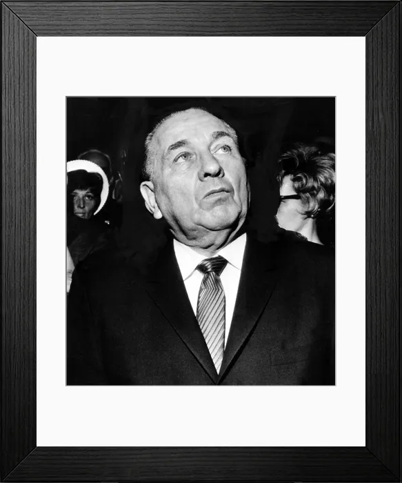 Framed Print : Richard J. Daley wins a 4th four year term as Chicagio Mayor against Paul Warner, Illinois, 04-05-1967.. Courtesy: CSU Archives  /  Everett Collection