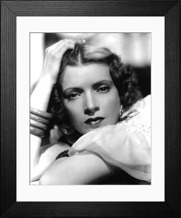 Framed Print : CONCHITA MONTENEGRO, Fox, 1934
