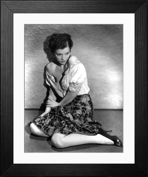 Framed Print : CONCHITA MONTENEGRO, 20th Century-Fox, 1937