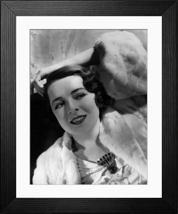 Framed Print : Colleen Moore, portrait by Hurrell, ca. 1932