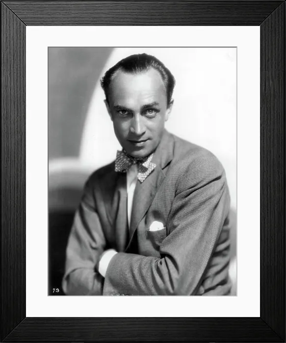 Framed Print : Conrad Veidt in the 1920s
