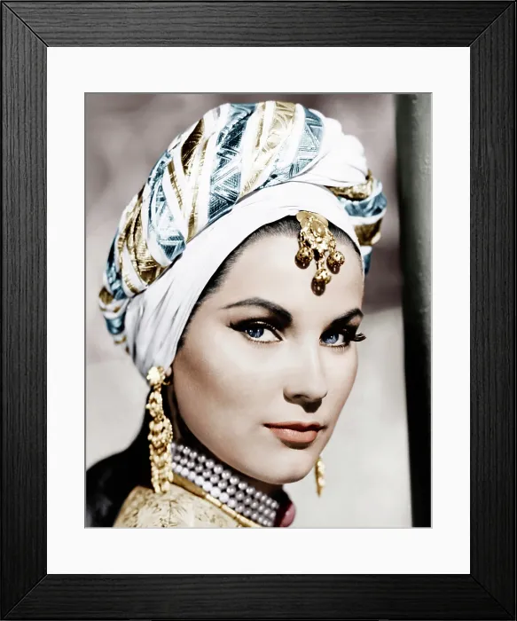 Framed Print : THE LOVES OF OMAR KHAYYAM, (aka OMAR KHAYYAM), Debra Paget, 1957 Framed Print : THE LOVES OF OMAR KHAYYAM, (aka OMAR KHAYYAM), Debra Paget, 1957