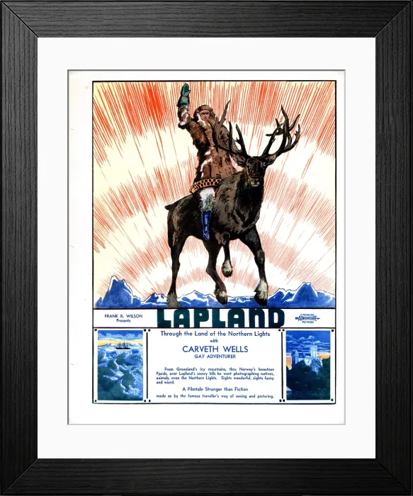 Framed Print : LAPLAND, 1957 Framed Print : LAPLAND, 1957