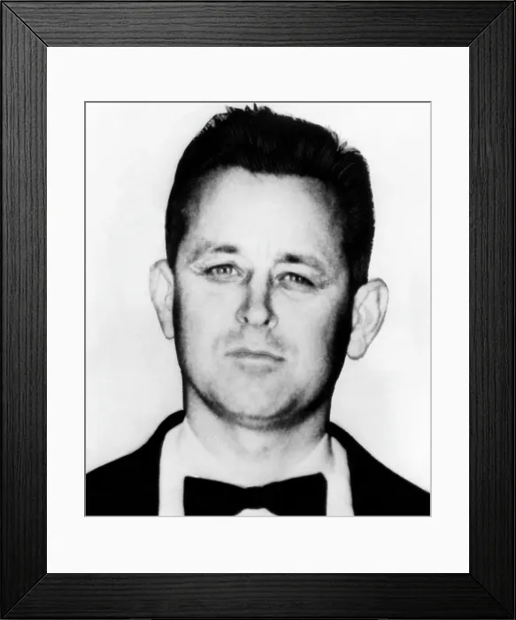 Framed Print : James Earl Ray (1928-1998), assassin of Dr. Martin Luther King Jr. 1952. Courtesy: CSU Archives / Everett Collection