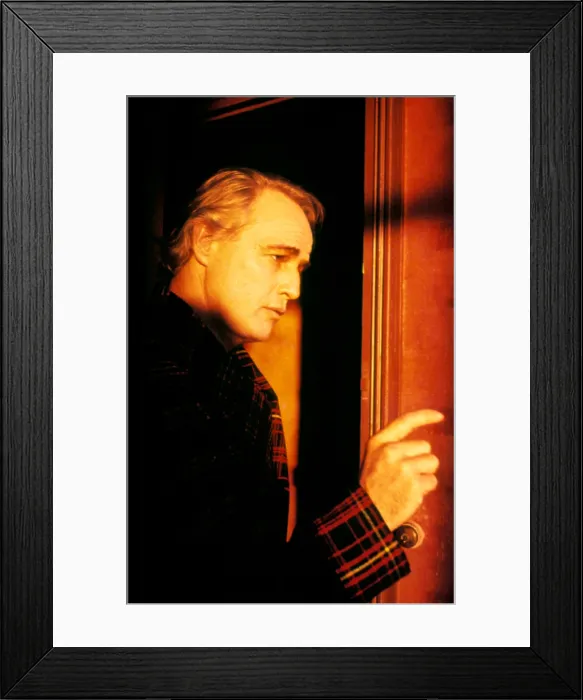 Framed Print : LAST TANGO IN PARIS, Marlon Brando, 1972 Framed Print : LAST TANGO IN PARIS, Marlon Brando, 1972