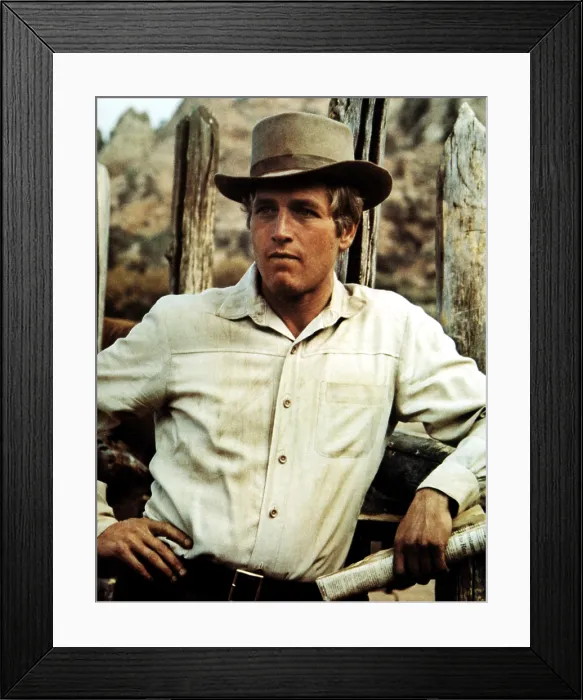 Framed Print : BUTCH CASSIDY AND THE SUNDANCE KID, Paul Newman, 1969 Framed Print : BUTCH CASSIDY AND THE SUNDANCE KID, Paul Newman, 1969