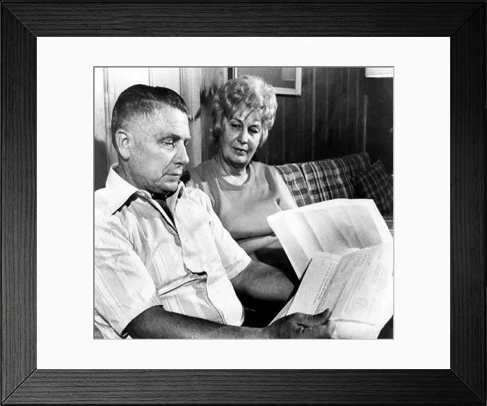 Framed Print : Former Teamster Union President James R Framed Print : Former Teamster Union President James R
