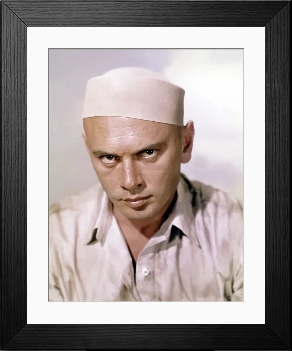 Framed Print : ESCAPE FROM ZAHRAIN, Yul Brynner, 1962