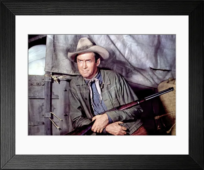 Framed Print : BEND OF THE RIVER, James Stewart, 1952 Framed Print : BEND OF THE RIVER, James Stewart, 1952