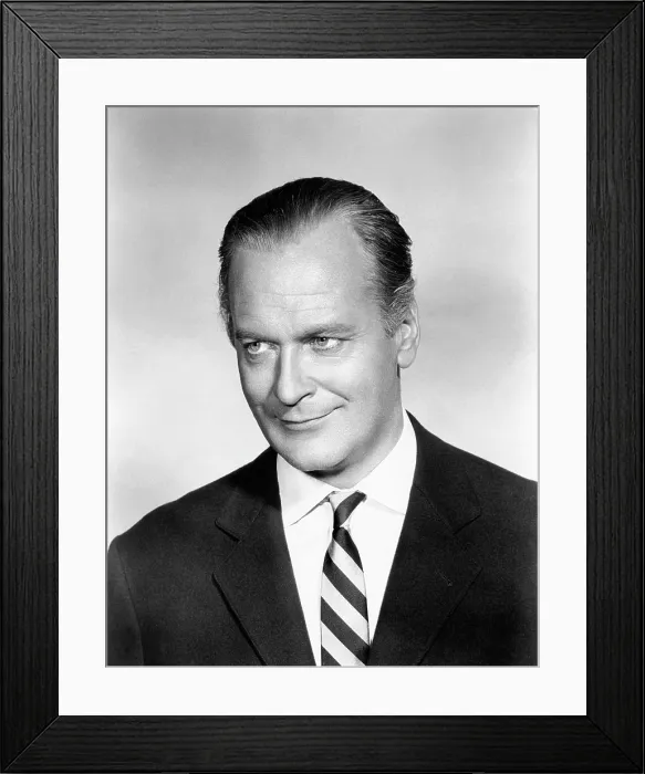 Framed Print : Curt Jurgens, (aka Curd Jurgens), ca. mid-1960s
