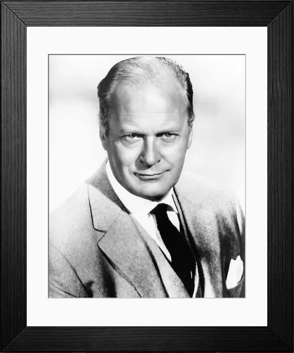 Framed Print : Curt Jurgens, (aka Curd Jurgens), ca. mid-1960s