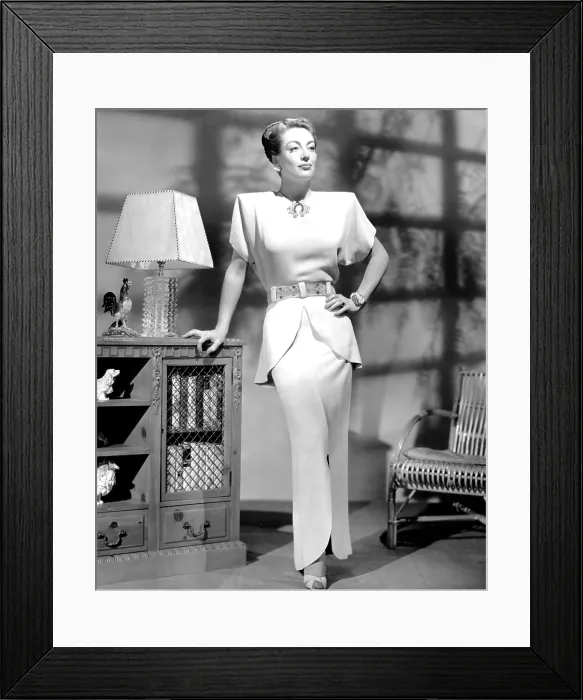Framed Print : JOAN CRAWFORD, 1940s