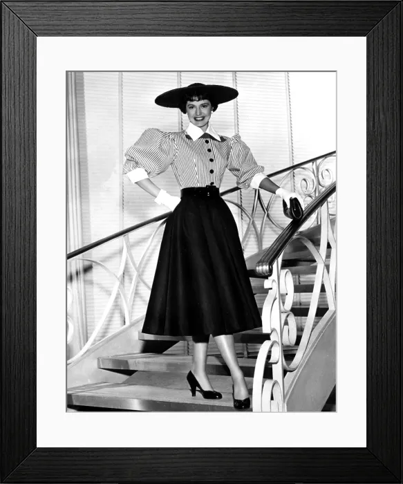 Framed Print : Cyd Charisse, portrait circa 1952
