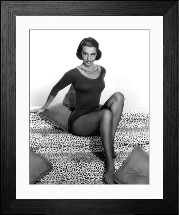 Framed Print : Cyd Charisse, portrait Framed Print : Cyd Charisse, portrait