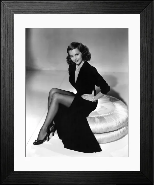 Framed Print : Cyd Charisse, MGM publicity shot, 1949