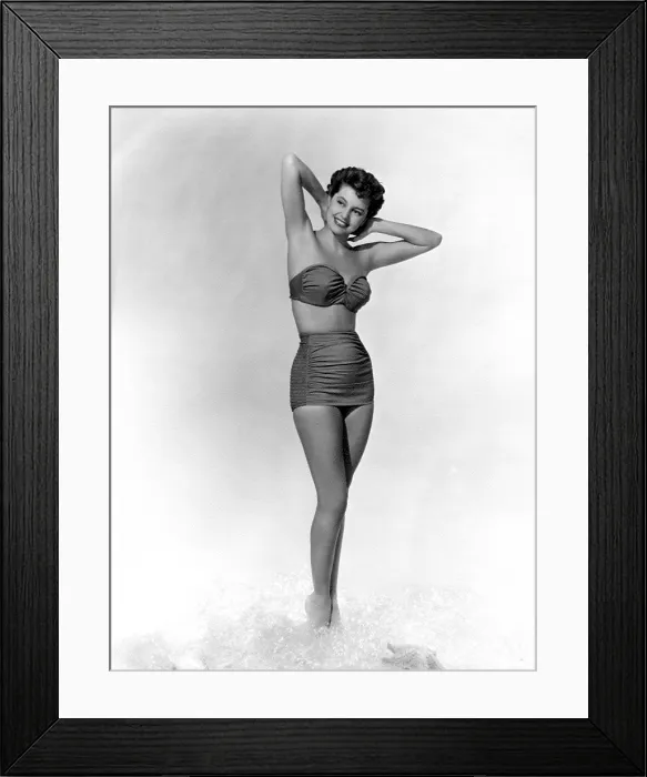 Framed Print : Cyd Charisse, ca. 1950s
