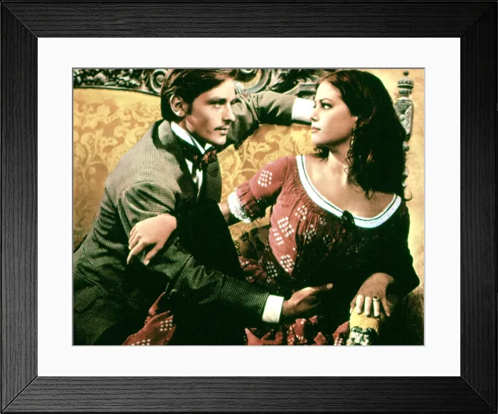 Framed Print : THE LEOPARD, (aka IL GATTOPARDO), Alain Delon, Claudia Cardinale, 1963 TM and Copyright 20th Century Fox Film Corp. All rights reserved. Courtesy: Everett Collection