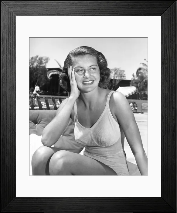 Framed Print : Cyd Charisse, 1948