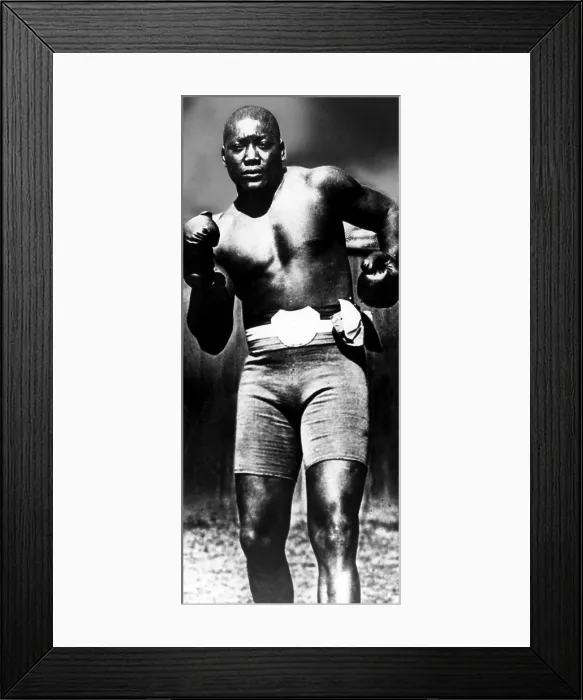 Framed Print : Boxer Jack Johnson, ca. 1910s. Courtesy: CSU Archives / Everett Collection