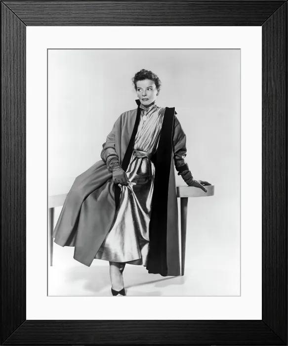 Framed Print : DESK SET, Katharine Hepburn, 1957. TM and Copyright (c) 20th Century Fox Film Corp. All rights reserved. Courtesy: Everett Collection