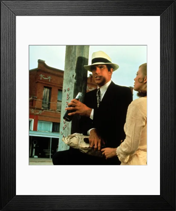 Framed Print : BONNIE AND CLYDE, Warren Beatty, Faye Dunaway, 1967