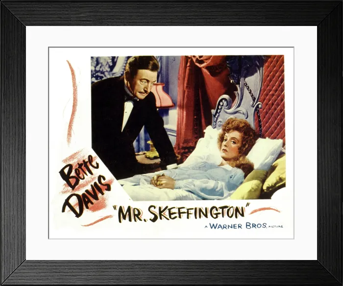 Framed Print : MR. SKEFFINGTON, Claude Rains, Bette Davis, 1944