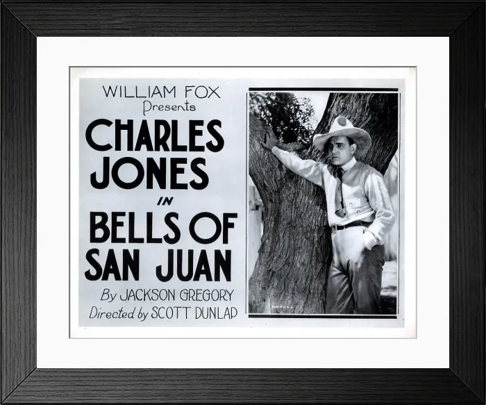 Framed Print : BELLS OF SAN JUAN, Buck Jones, 1922, TM & Copyright 20th Century Fox Film Corp. / courtesy Everett Collection