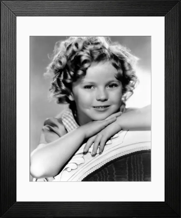 Framed Print : OUR LITTLE GIRL, Shirley Temple, 1935, TM and Copyright 20th Century Fox Film Corp. All rights reserved. Courtesy: Everett Collection