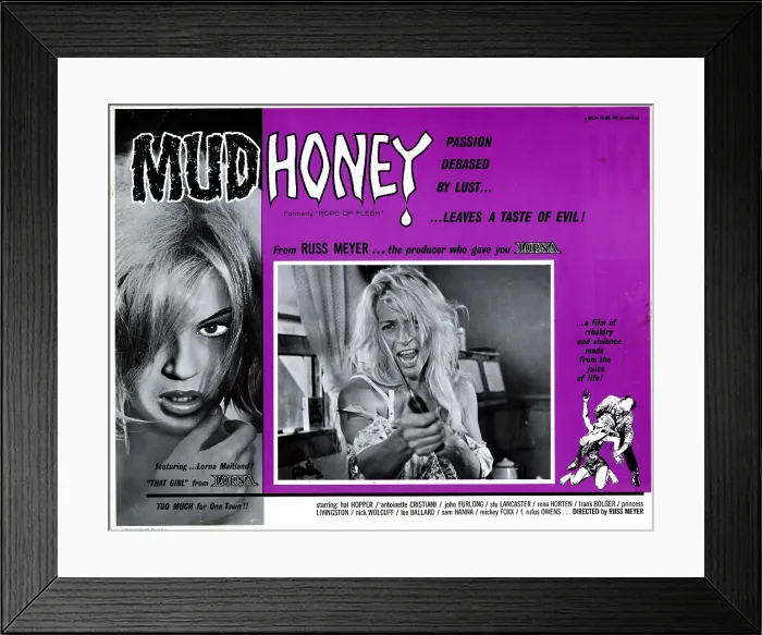 Framed Print : MUDHONEY, Lorna Maitland, 1965